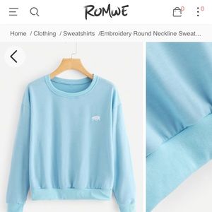 Blue long sleeve